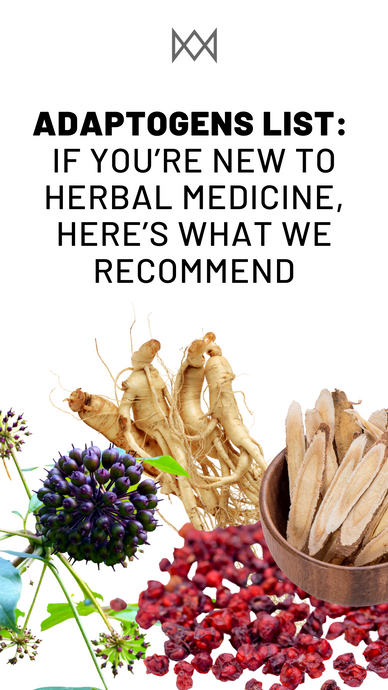 Adaptogens List: If You’re New To Herbal Medicine, Here’s What We Recommend